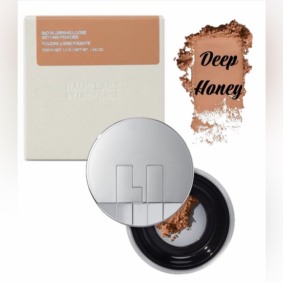 Haus Labs By Lady Gaga Other - $38 Retail Haus Labs By Lady Gaga Bio-Blurring Loose Setting Powder - Deep Honey